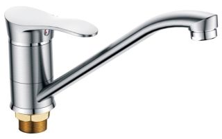 Смеситель для кухни Haiba HB4901-1 серый